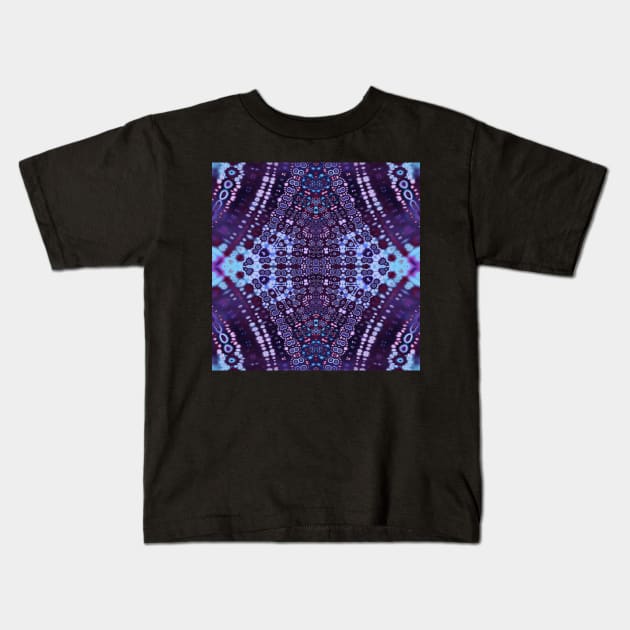 Fractal Bandana Kids T-Shirt by KirstenStar 